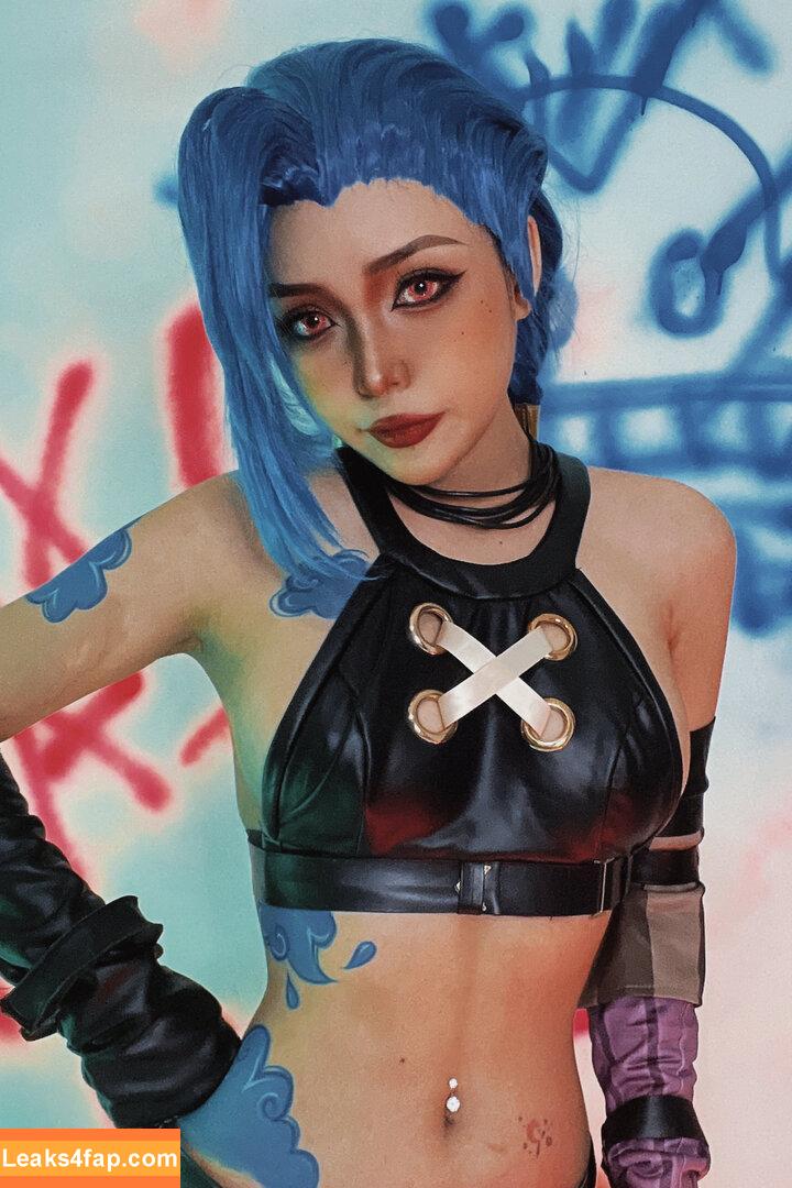 Jinx Cosplay Arcane / LeagueLegends / jinxedyumeria leaked photo photo #0108