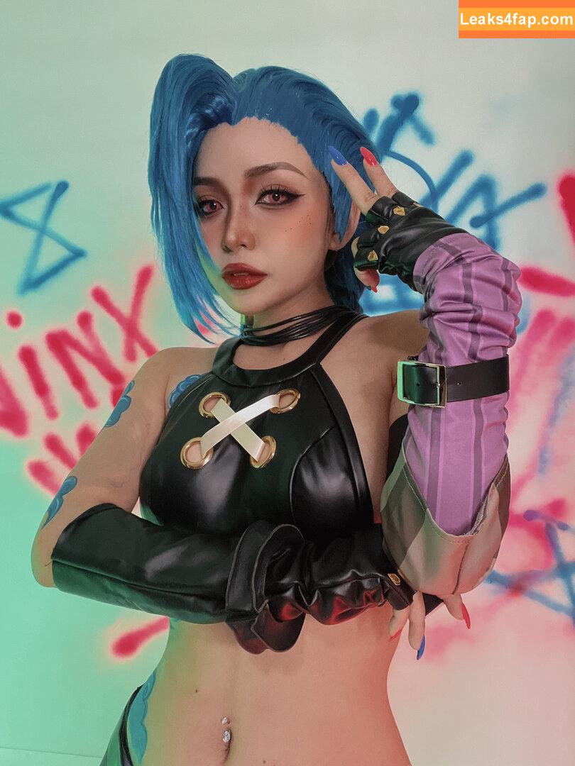 Jinx Cosplay Arcane / LeagueLegends / jinxedyumeria leaked photo photo #0110