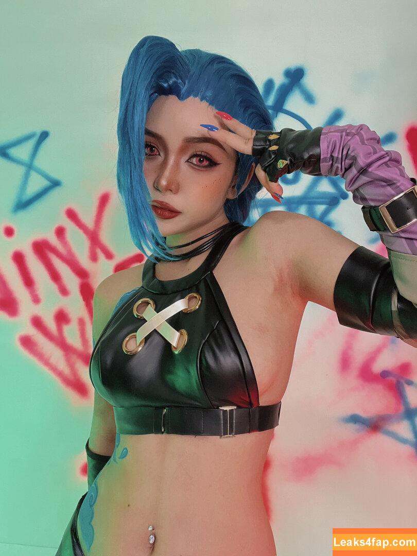 Jinx Cosplay Arcane / LeagueLegends / jinxedyumeria leaked photo photo #0111