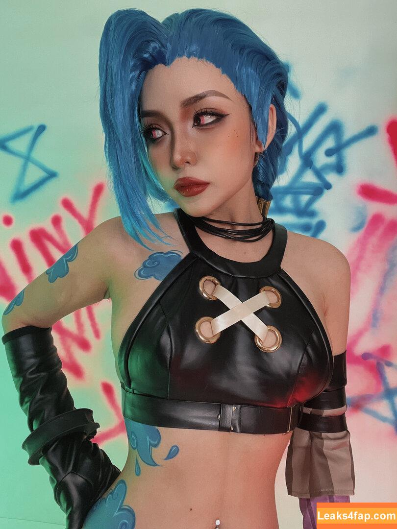 Jinx Cosplay Arcane / LeagueLegends / jinxedyumeria leaked photo photo #0113