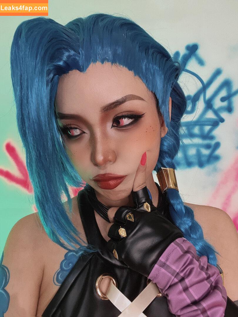 Jinx Cosplay Arcane / LeagueLegends / jinxedyumeria leaked photo photo #0117