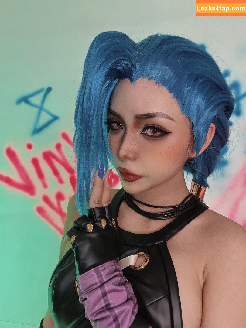 Jinx Cosplay Arcane / LeagueLegends / jinxedyumeria leaked photo photo #0119