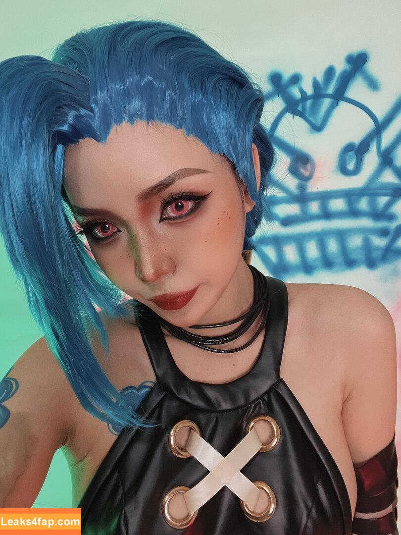 Jinx Cosplay Arcane / LeagueLegends / jinxedyumeria leaked photo photo #0121