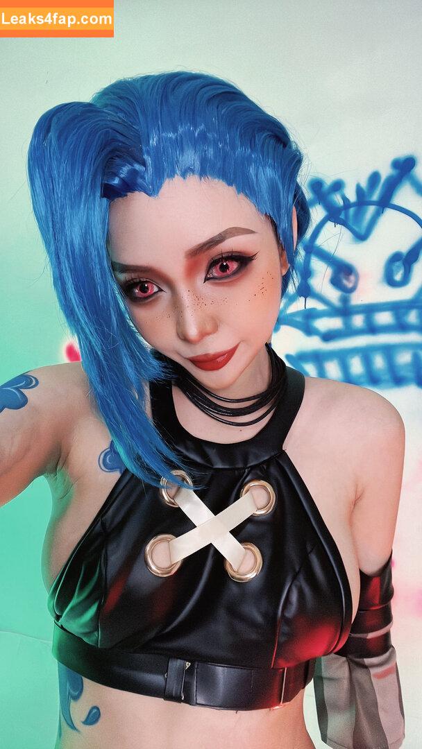 Jinx Cosplay Arcane / LeagueLegends / jinxedyumeria leaked photo photo #0124