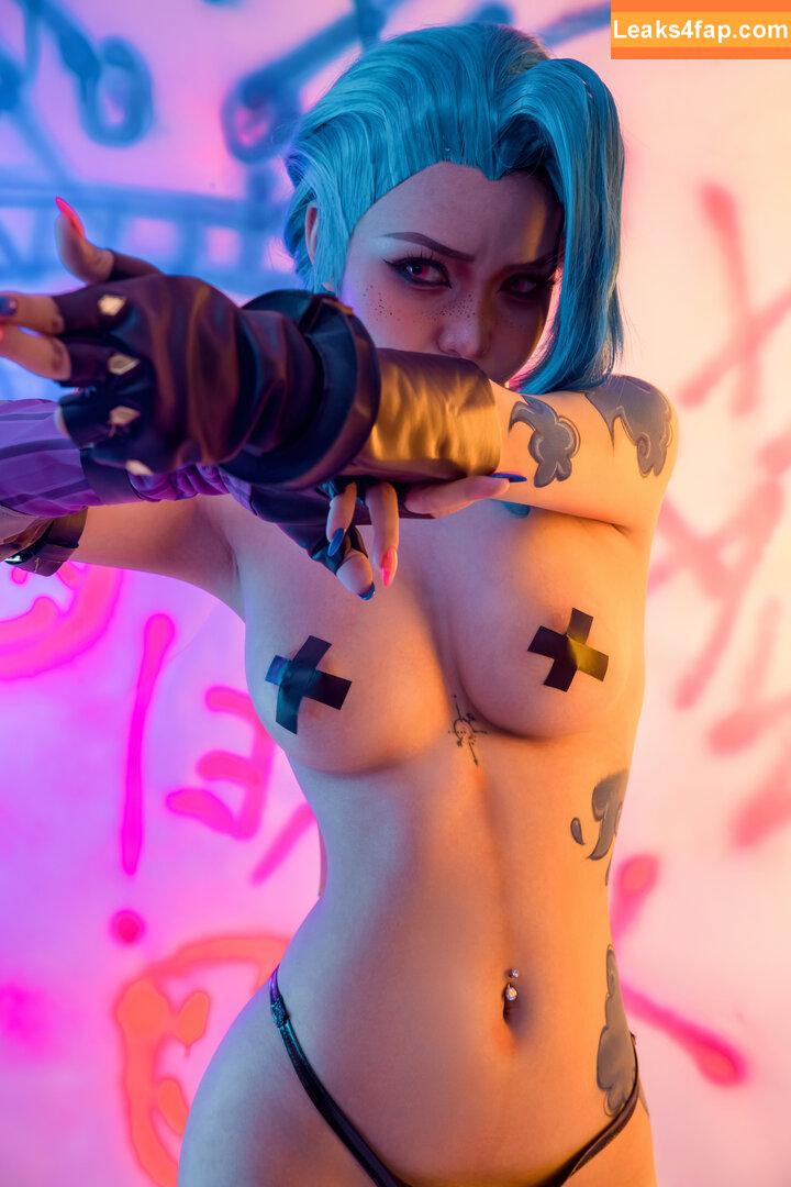 Jinx Cosplay Arcane / LeagueLegends / jinxedyumeria leaked photo photo #0125