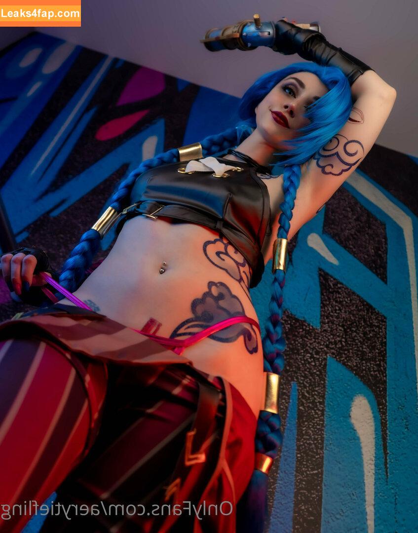 Jinx Cosplay Arcane / LeagueLegends / jinxedyumeria leaked photo photo #0148