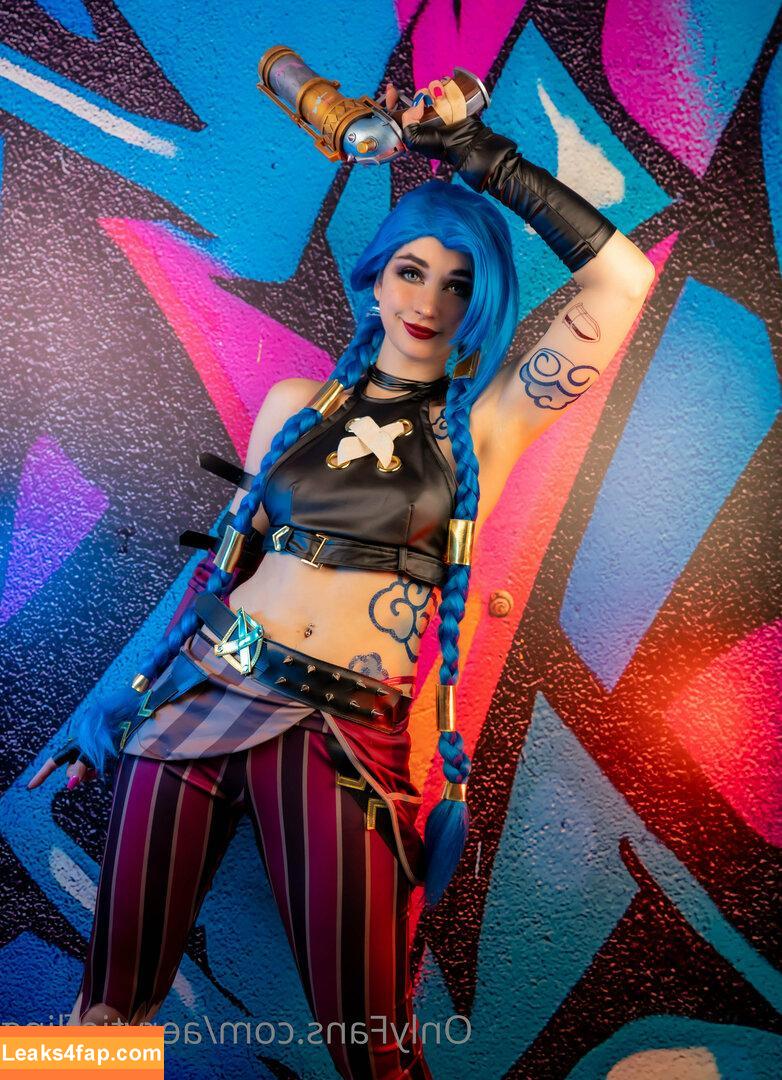 Jinx Cosplay Arcane / LeagueLegends / jinxedyumeria leaked photo photo #0150