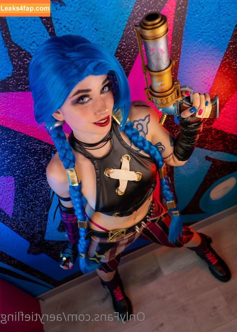 Jinx Cosplay Arcane / LeagueLegends / jinxedyumeria leaked photo photo #0153