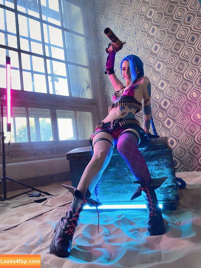 Jinx Cosplay Arcane / LeagueLegends / jinxedyumeria leaked photo photo #0234