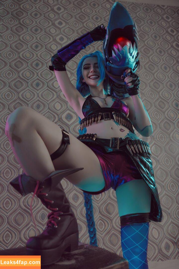 Jinx Cosplay Arcane / LeagueLegends / jinxedyumeria leaked photo photo #0252