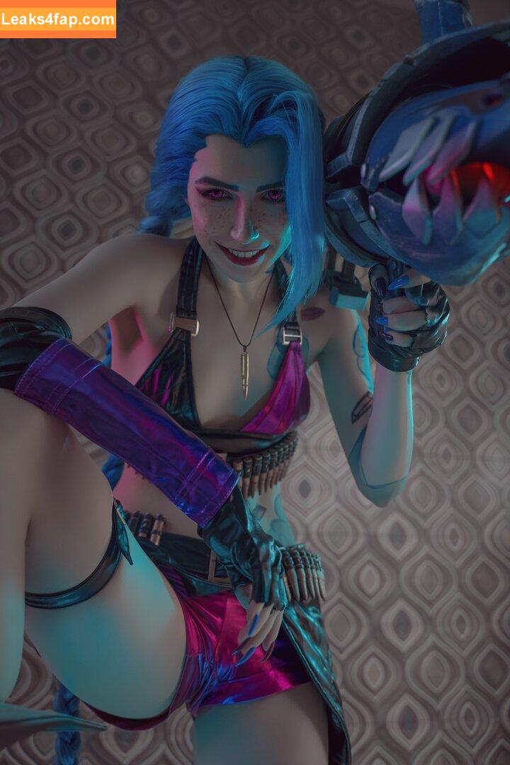 Jinx Cosplay Arcane / LeagueLegends / jinxedyumeria leaked photo photo #0253