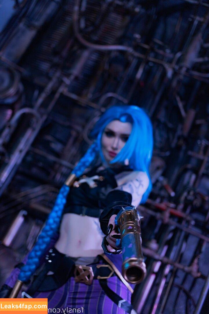 Jinx Cosplay Arcane / LeagueLegends / jinxedyumeria leaked photo photo #0263