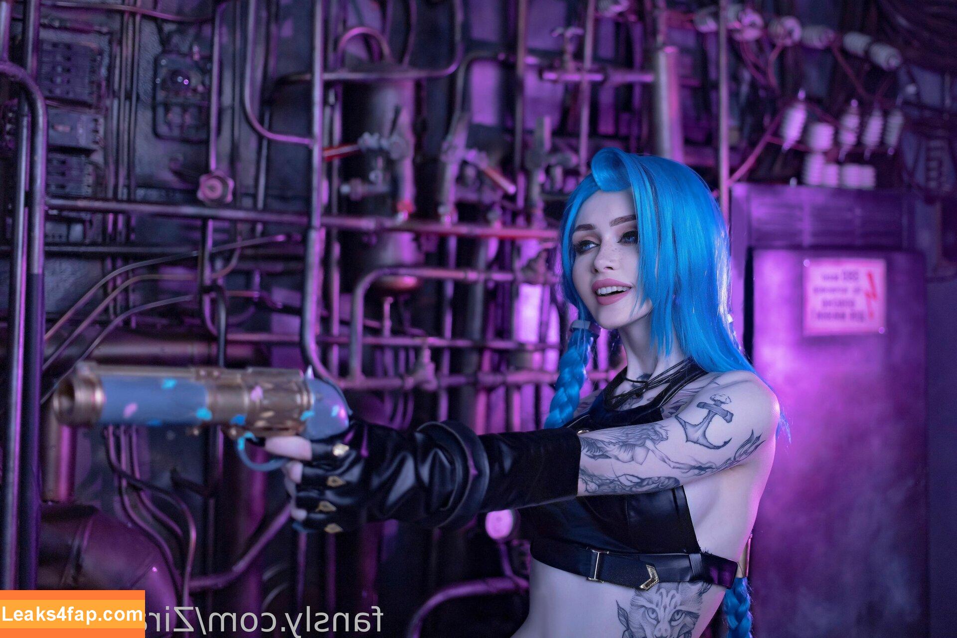 Jinx Cosplay Arcane / LeagueLegends / jinxedyumeria leaked photo photo #0264