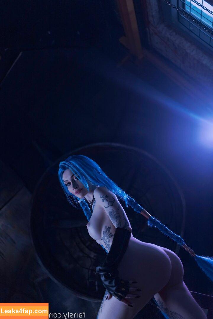 Jinx Cosplay Arcane / LeagueLegends / jinxedyumeria leaked photo photo #0275