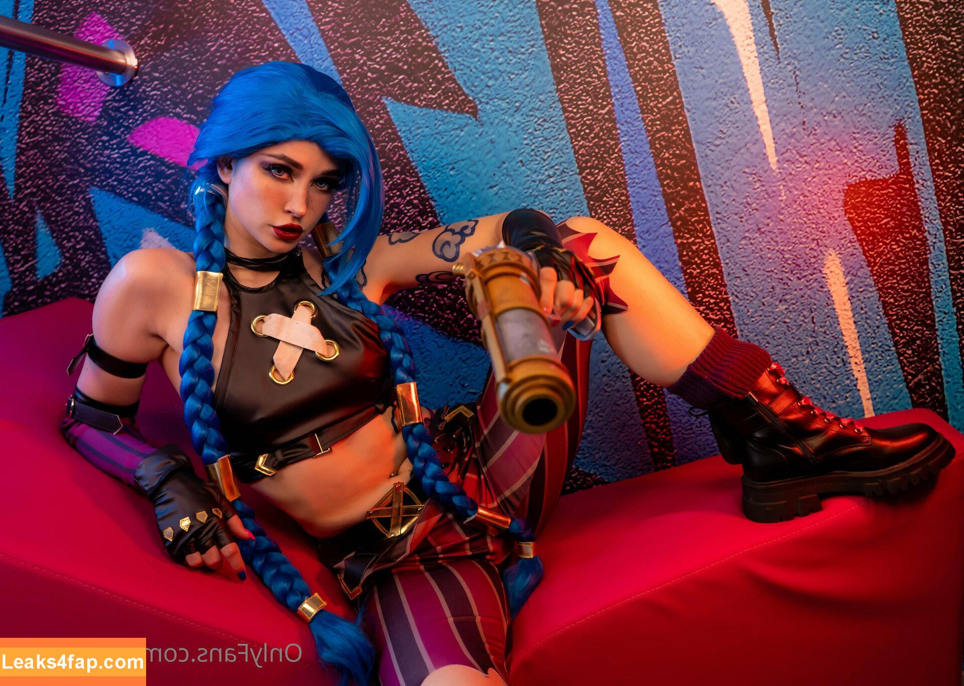 Jinx Cosplay Arcane / LeagueLegends / jinxedyumeria leaked photo photo #0283