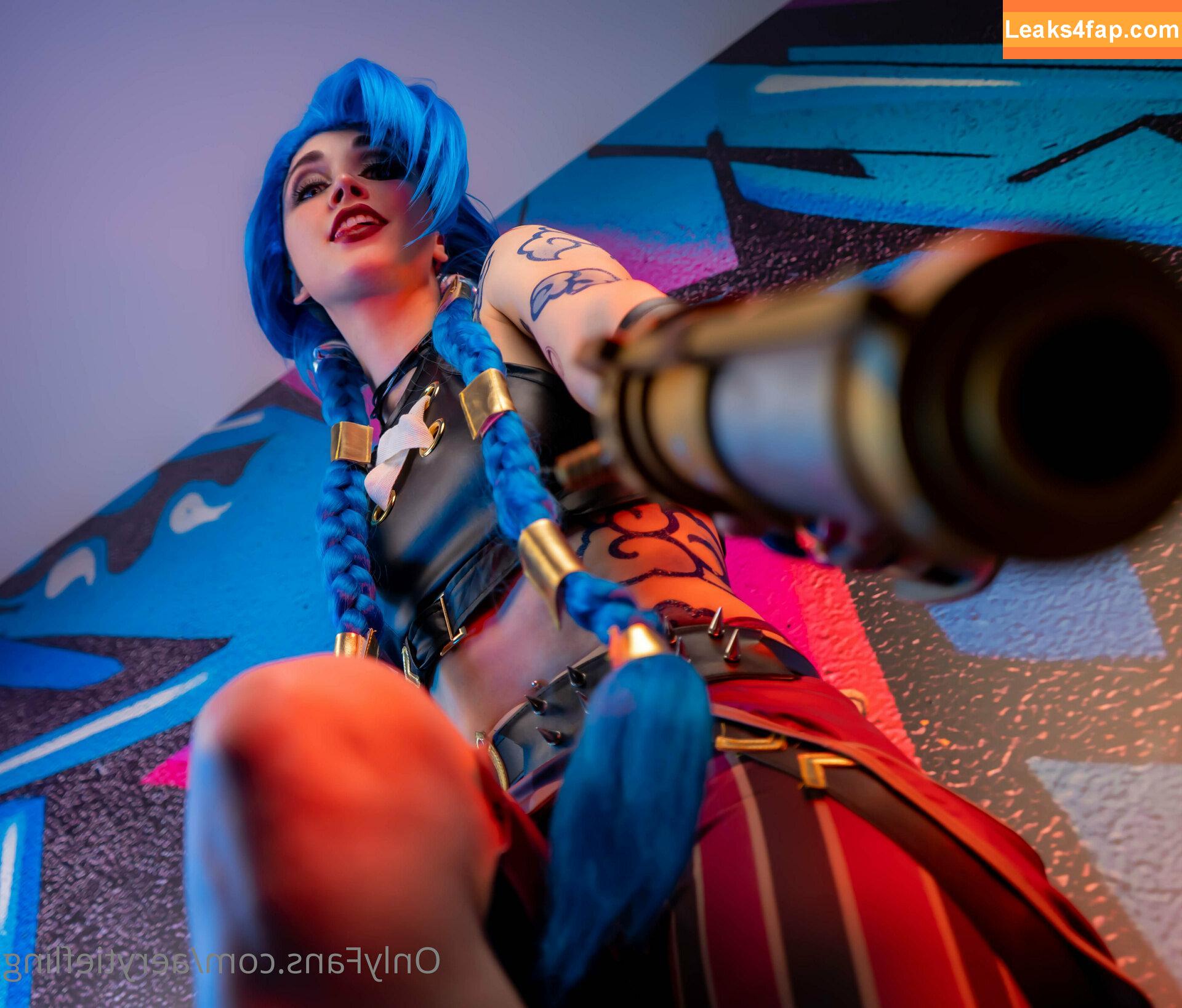 Jinx Cosplay Arcane / LeagueLegends / jinxedyumeria leaked photo photo #0290