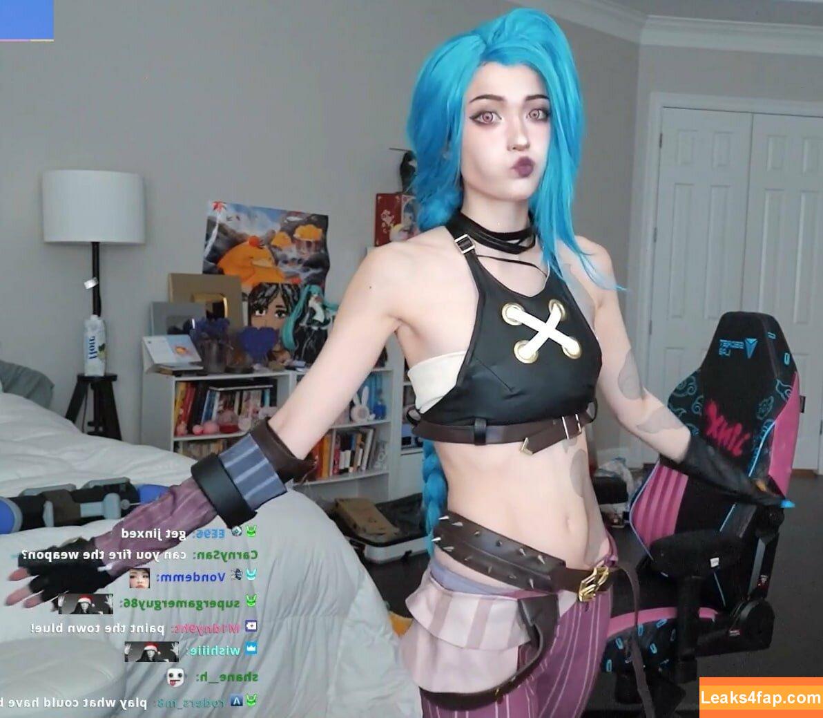 Jinx Cosplay Arcane / LeagueLegends / jinxedyumeria leaked photo photo #0300