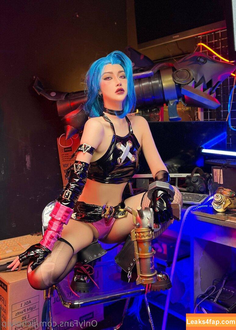 Jinx Cosplay Arcane / LeagueLegends / jinxedyumeria leaked photo photo #0326