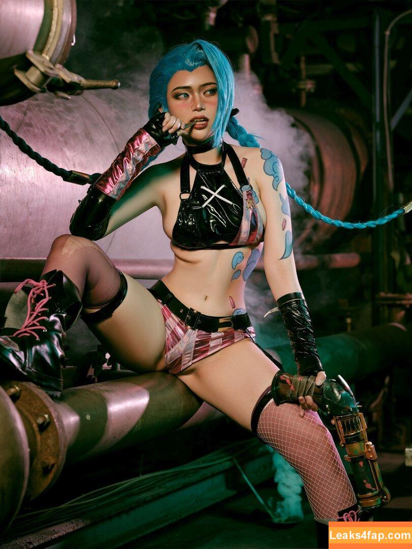 Jinx Cosplay Arcane / LeagueLegends / jinxedyumeria leaked photo photo #0351