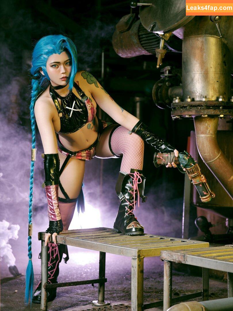 Jinx Cosplay Arcane / LeagueLegends / jinxedyumeria leaked photo photo #0371