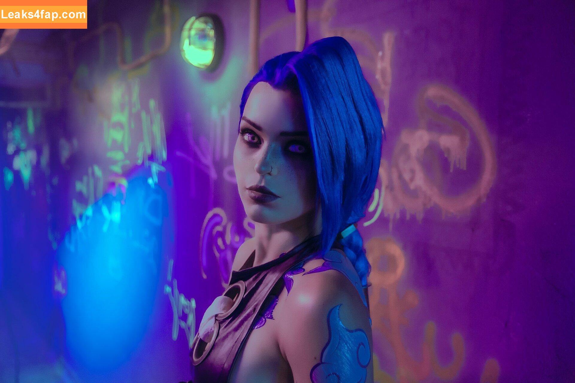 Jinx Cosplay Arcane / LeagueLegends / jinxedyumeria leaked photo photo #0374