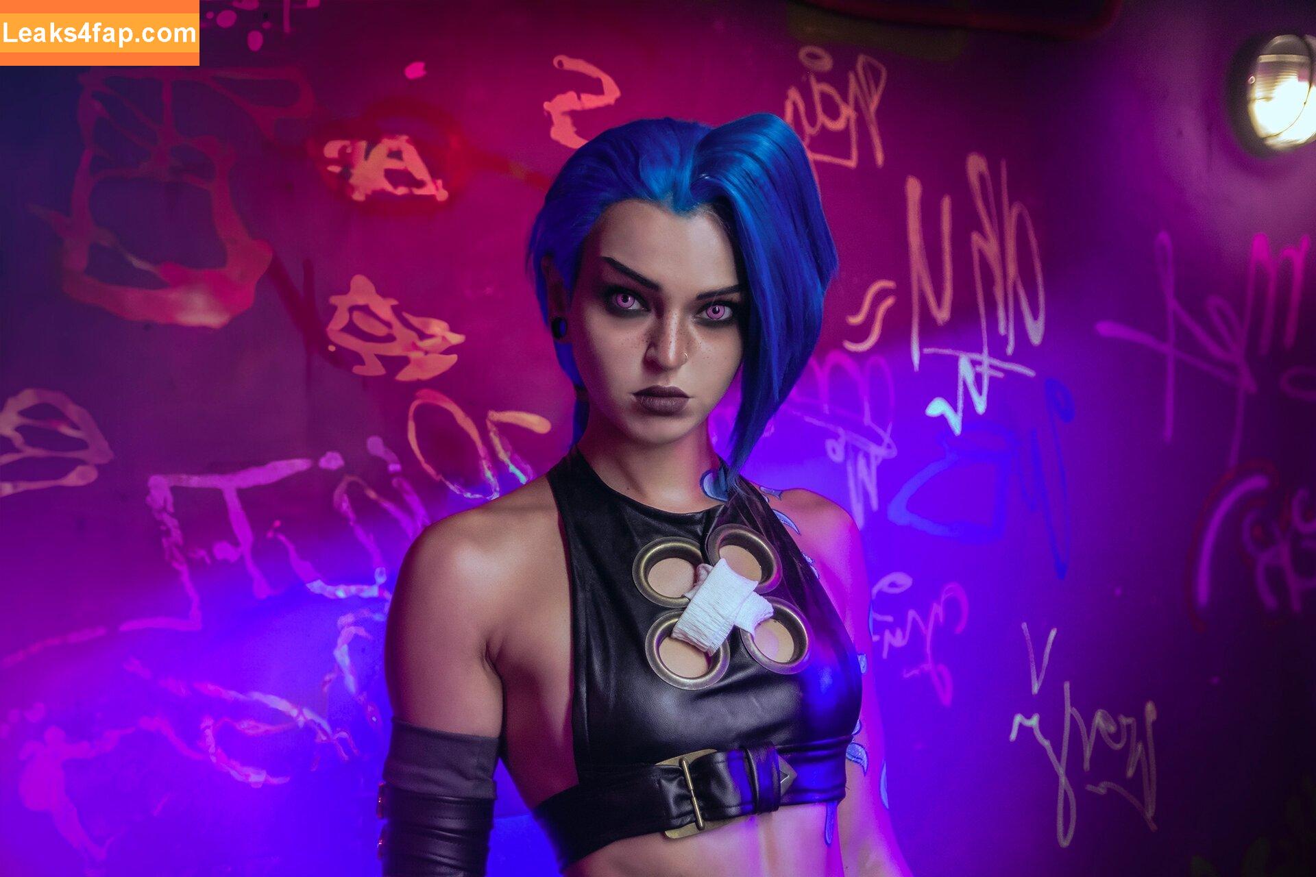 Jinx Cosplay Arcane / LeagueLegends / jinxedyumeria leaked photo photo #0377