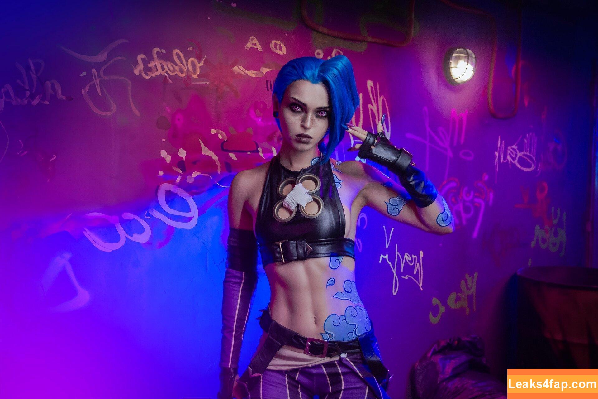 Jinx Cosplay Arcane / LeagueLegends / jinxedyumeria leaked photo photo #0378