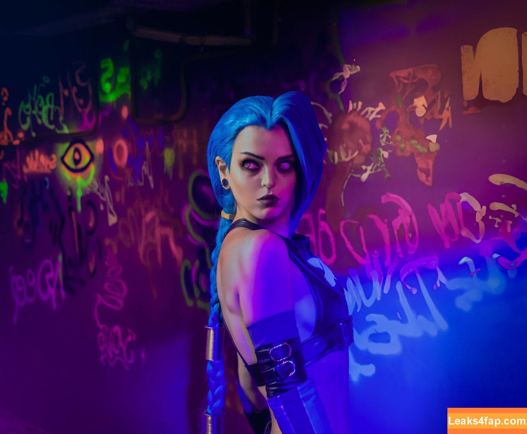 Jinx Cosplay Arcane / LeagueLegends / jinxedyumeria слитое фото фото #0379