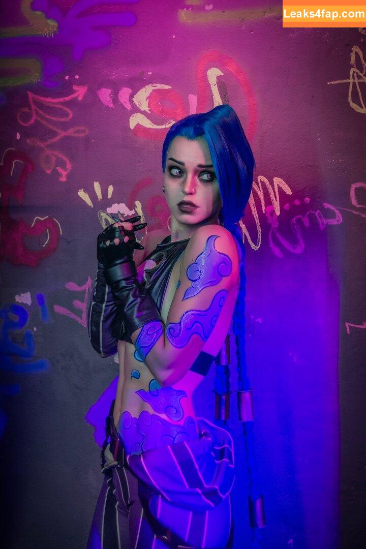 Jinx Cosplay Arcane / LeagueLegends / jinxedyumeria leaked photo photo #0382