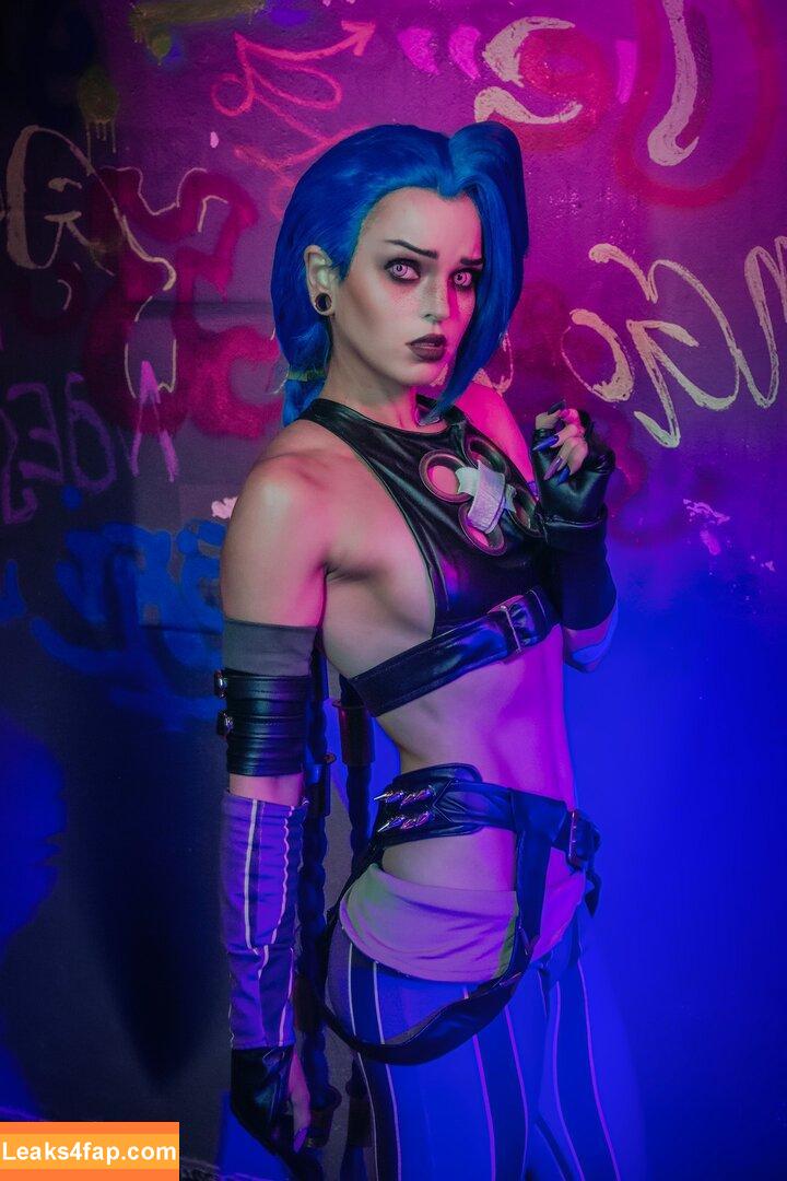 Jinx Cosplay Arcane / LeagueLegends / jinxedyumeria leaked photo photo #0383