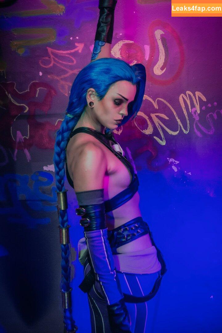 Jinx Cosplay Arcane / LeagueLegends / jinxedyumeria leaked photo photo #0385