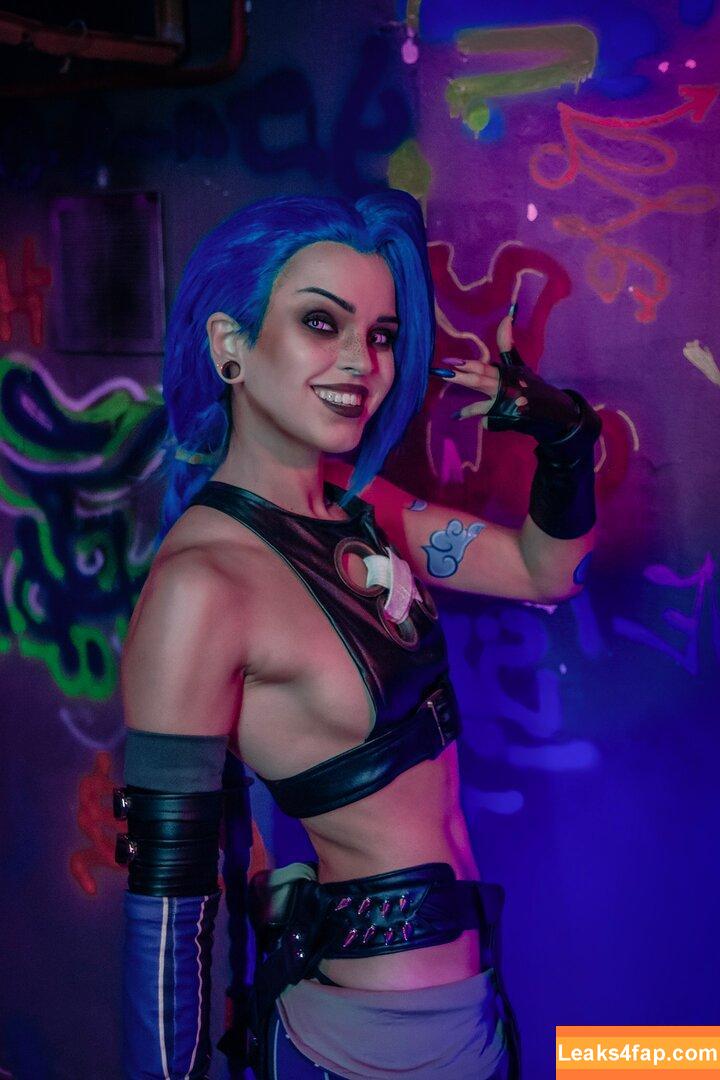 Jinx Cosplay Arcane / LeagueLegends / jinxedyumeria leaked photo photo #0386