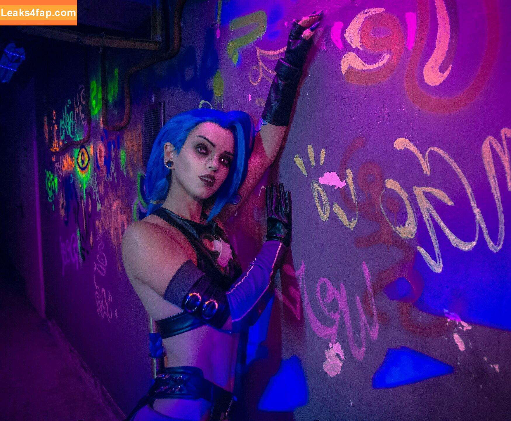 Jinx Cosplay Arcane / LeagueLegends / jinxedyumeria leaked photo photo #0387