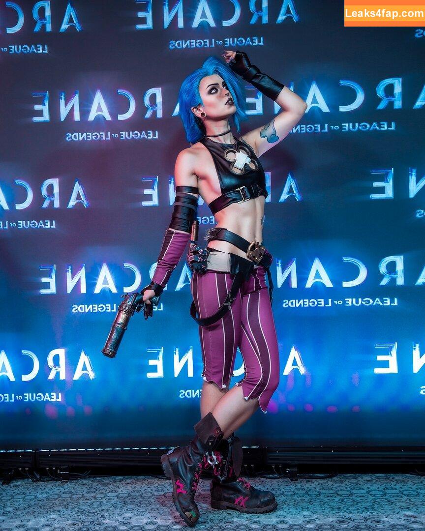 Jinx Cosplay Arcane / LeagueLegends / jinxedyumeria leaked photo photo #0394