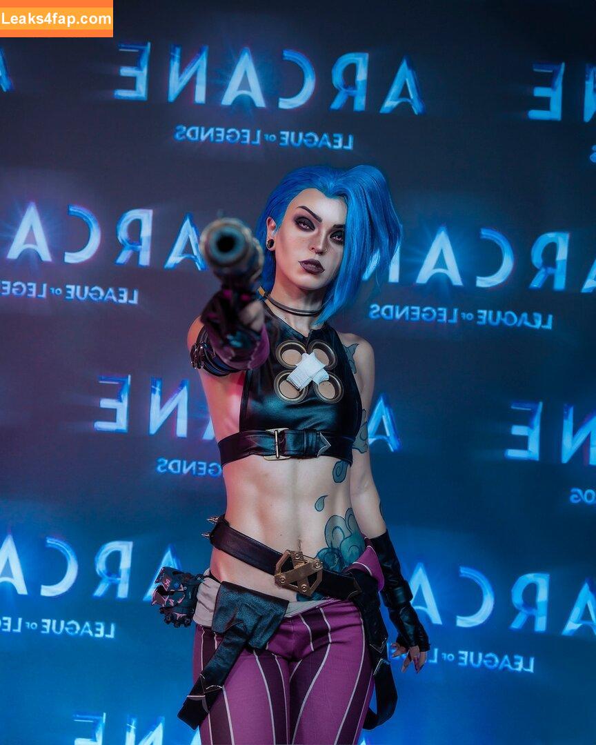 Jinx Cosplay Arcane / LeagueLegends / jinxedyumeria leaked photo photo #0397