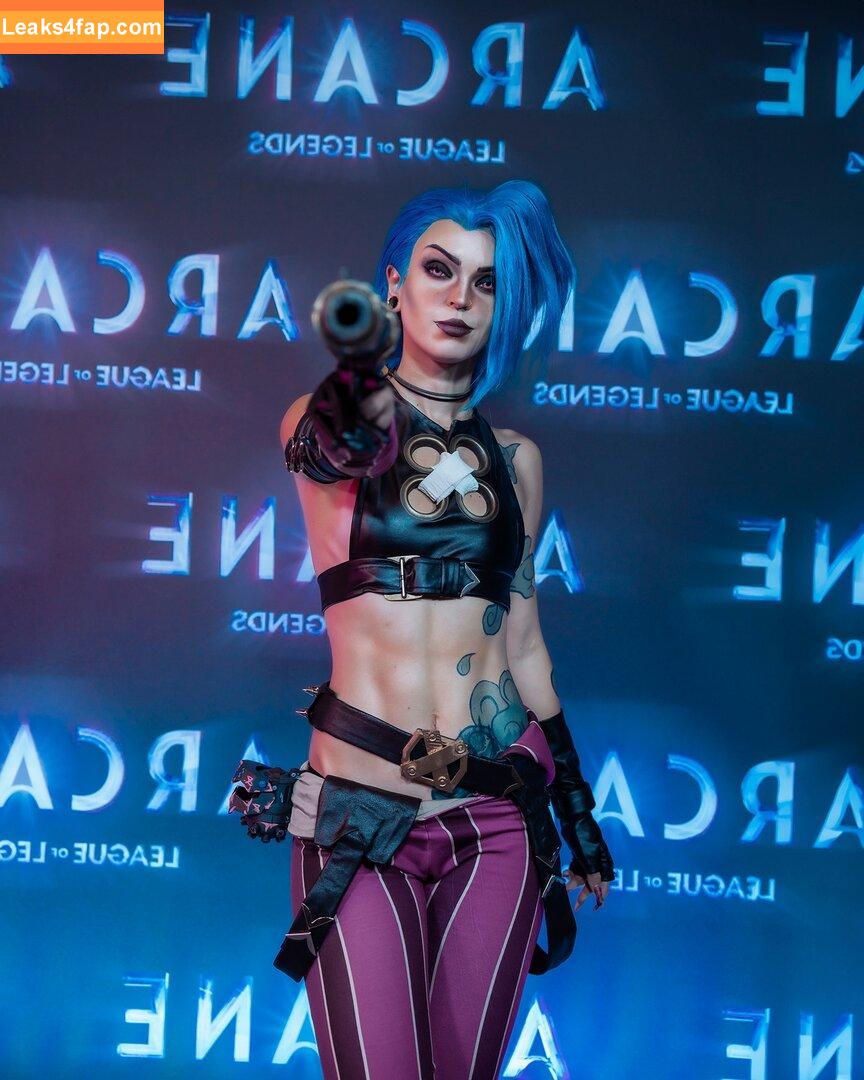 Jinx Cosplay Arcane / LeagueLegends / jinxedyumeria leaked photo photo #0398