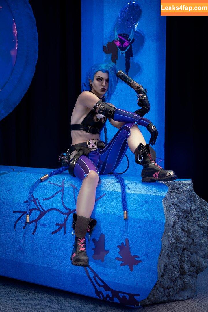 Jinx Cosplay Arcane / LeagueLegends / jinxedyumeria leaked photo photo #0399