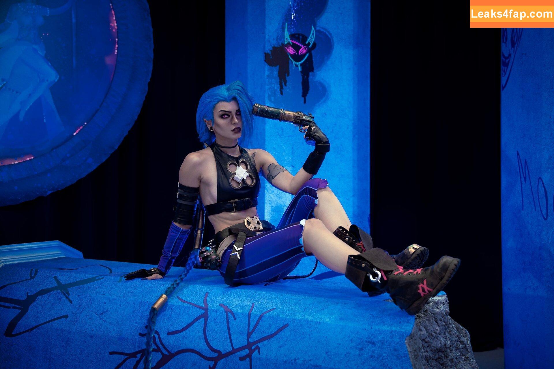 Jinx Cosplay Arcane / LeagueLegends / jinxedyumeria leaked photo photo #0400