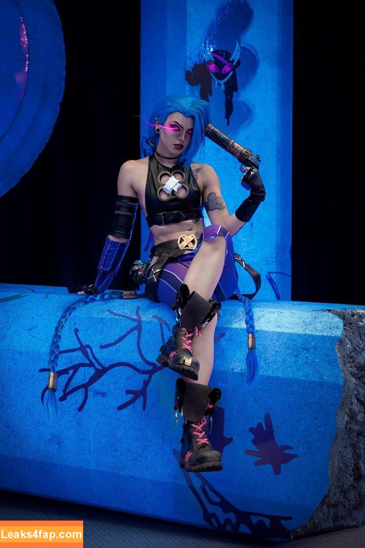 Jinx Cosplay Arcane / LeagueLegends / jinxedyumeria leaked photo photo #0402