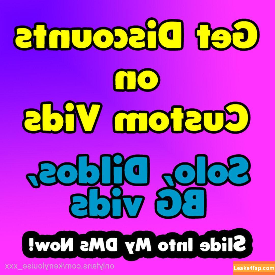 kerrylouise_xxx /  leaked photo photo #0132