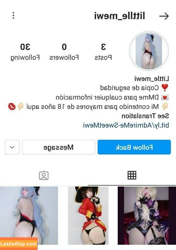 little_mewi / DaiaMew / Daiana Lopez / little_me / littlemewi / sweet_mewi leaked photo photo #0100