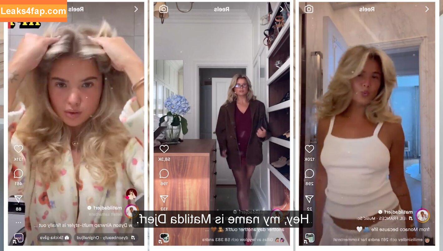 Matilda Djerf /  leaked photo photo #0001