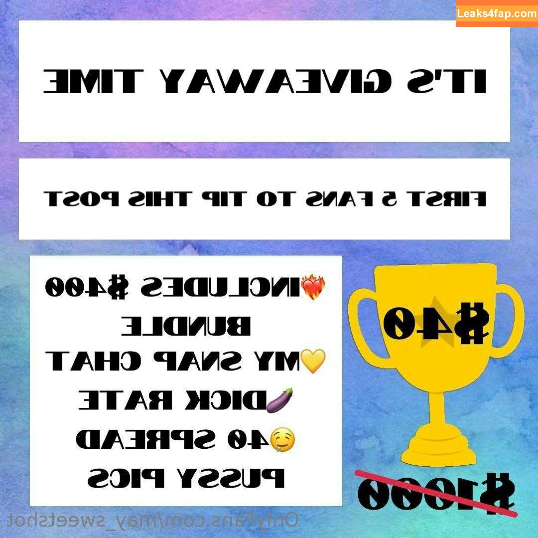 may_sweetshot / may.sweetshot leaked photo photo #3354