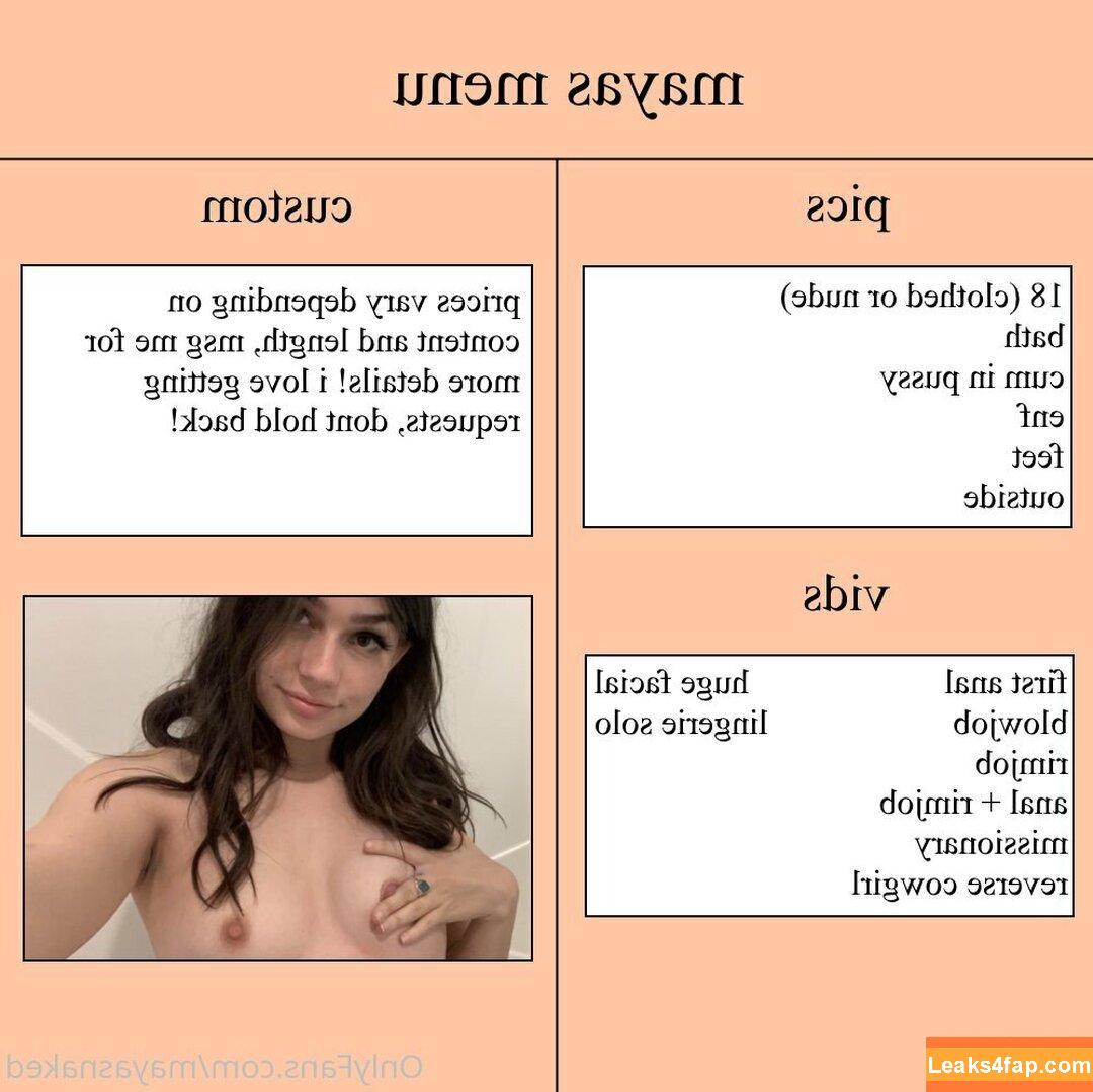 mayasnaked / mayamanningg leaked photo photo #0049