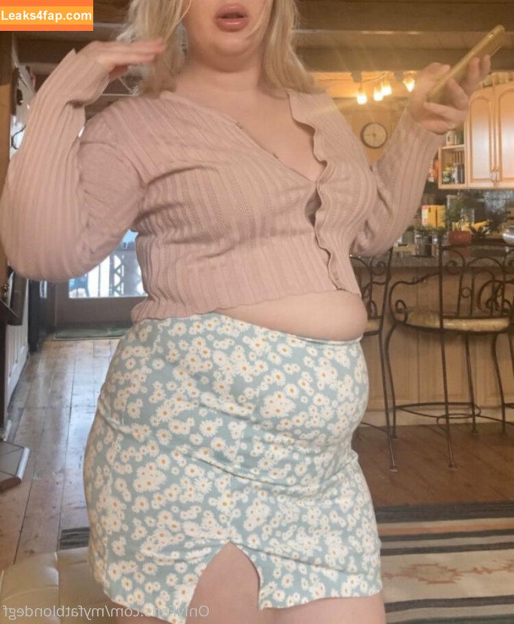 myfatblondegf /  leaked photo photo #0023