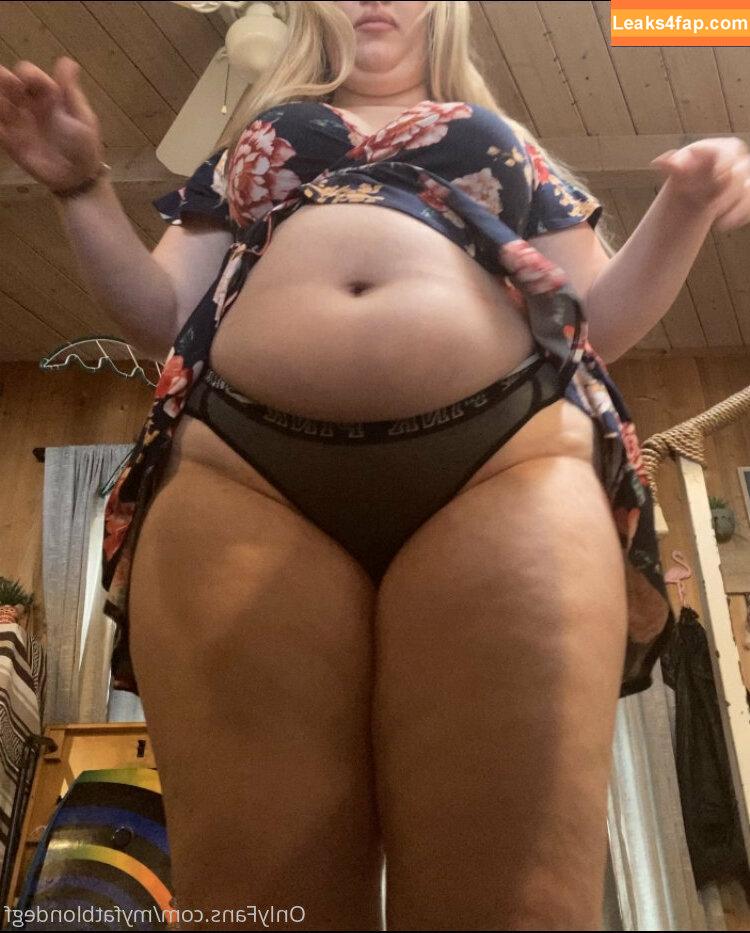 myfatblondegf /  leaked photo photo #0025