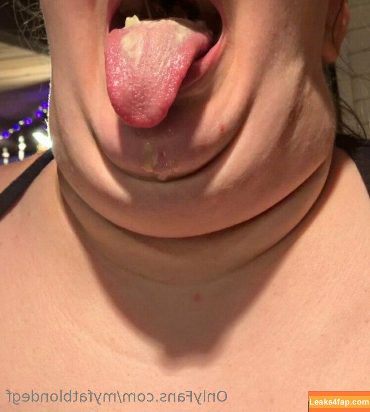 myfatblondegf /  leaked photo photo #0084