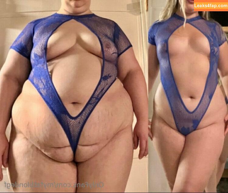 myfatblondegf /  leaked photo photo #0125