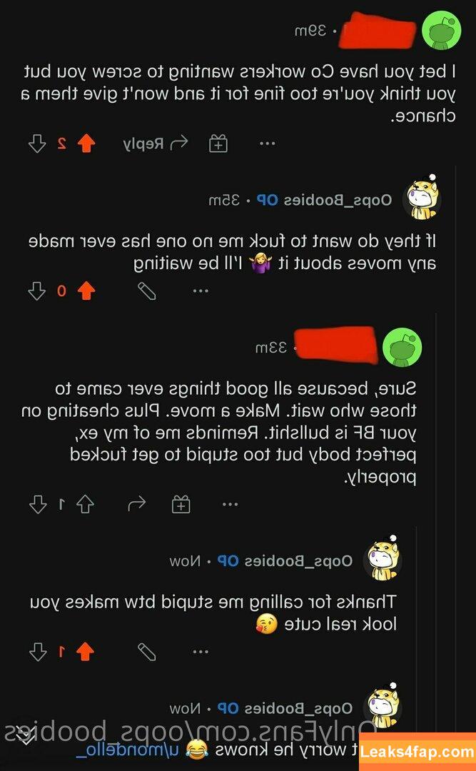 oops_boobies /  leaked photo photo #0012