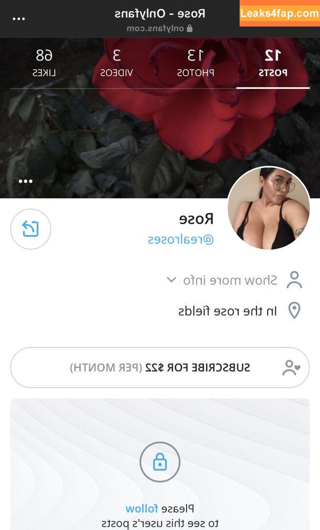 realroses / roserayy leaked photo photo #0144